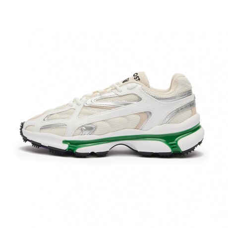 Championes LACOSTE L003 2K24 White & Green