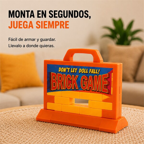 Juego de Habilidad Rompe Muro con 44 Bloques Amarillo 1