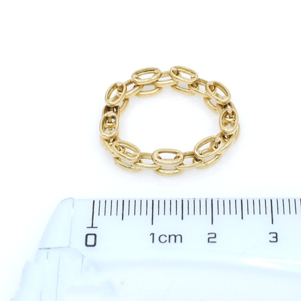Anillo en oro 18k tipo panther 3 hilos Anillo en oro 18k tipo panther 3 hilos