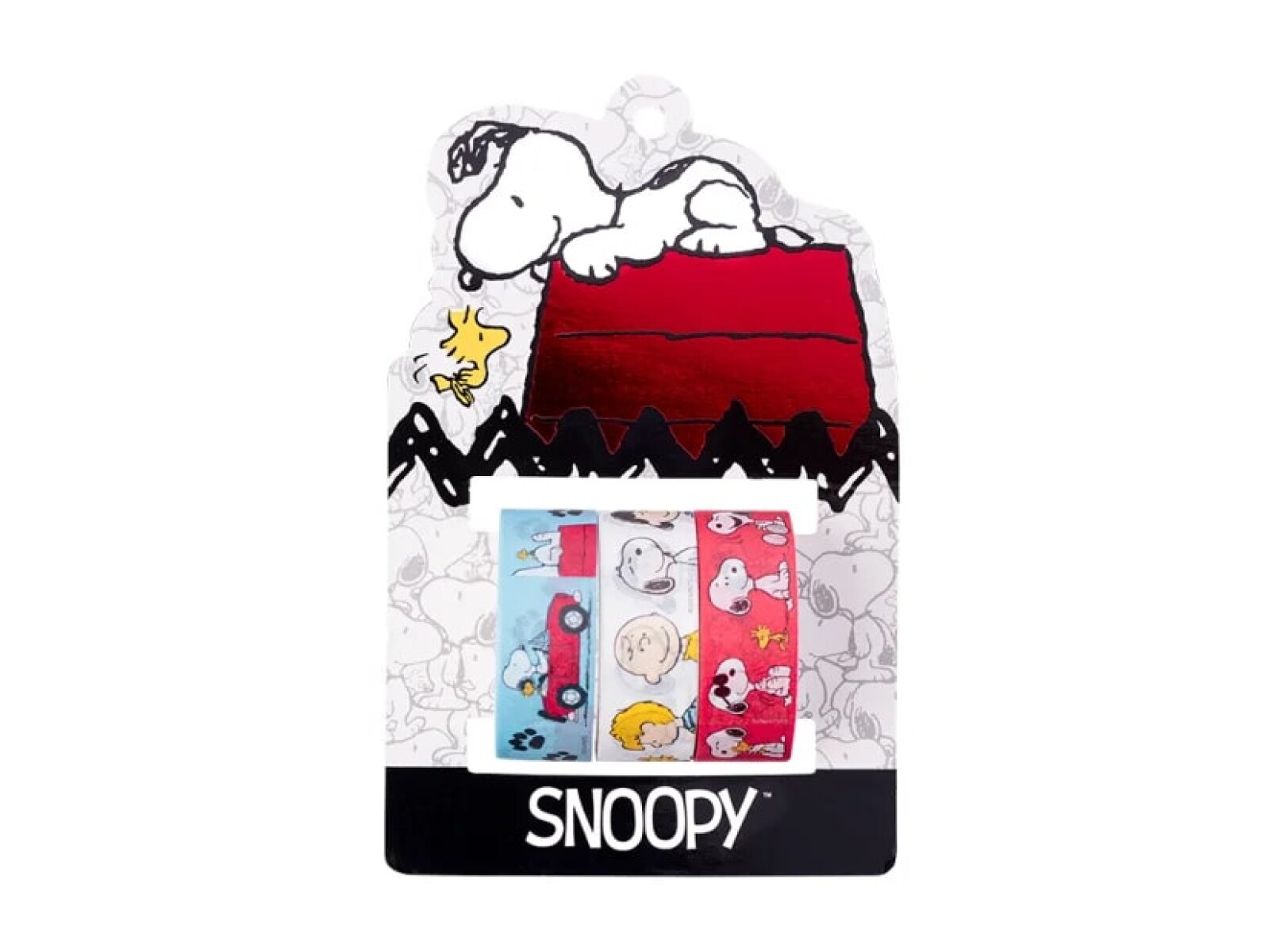 Cinta Adhesiva Mooving Snoopy x 3 