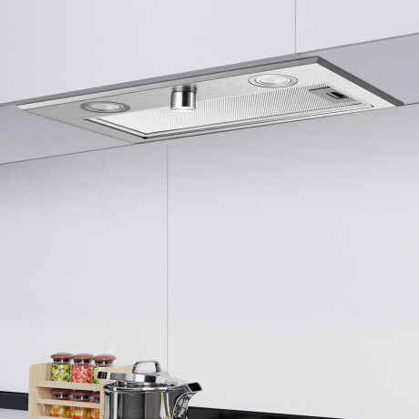 Campana extractora purificadora 52cm Midea MH52T01EA22SB Campana extractora purificadora 52cm Midea MH52T01EA22SB