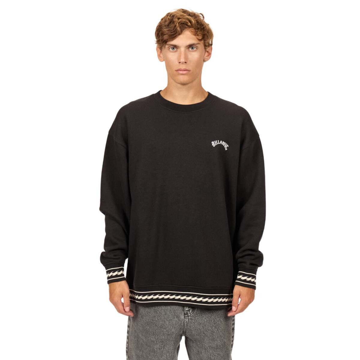 Buzo Billabong Frontier Over - Negro 