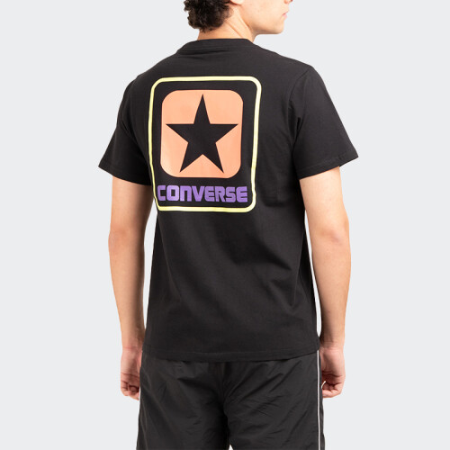 Remera Converse Box Star Negro