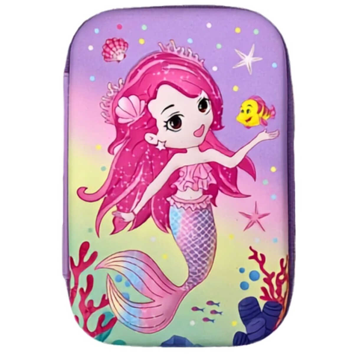 Cartucheras Escolares 1piso estampados 3D Niña - Sirena Lil 