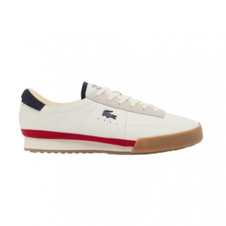 Championes LACOSTE Aura White