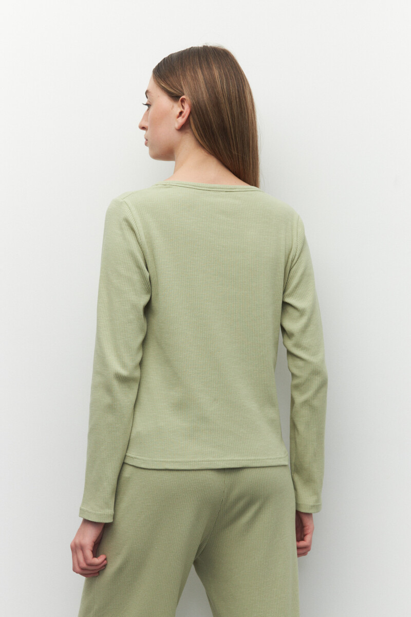 REMERA CORAL Verde Oliva