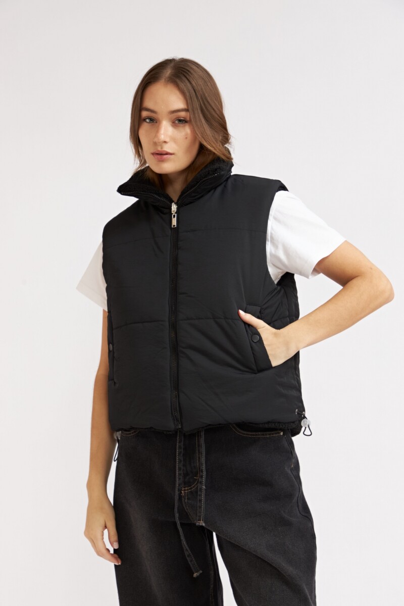 CHALECO NUBE - NEGRO 