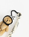 Llavero Cozy Llavero Y Bag Charm Oso - Combinacion Bicolor