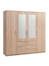 Armario VELLERUP 200x200 combi roble Armario VELLERUP 200x200 combi roble