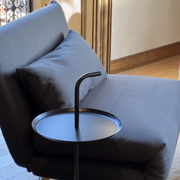 Sillón Cama Individual UNO Negro | EN EXHIBICION