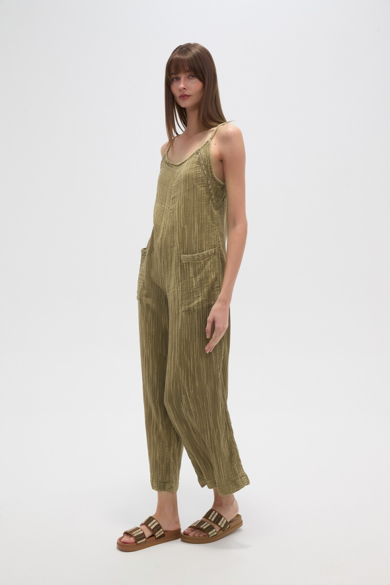 Mono Rasmina - Verde Oliva 