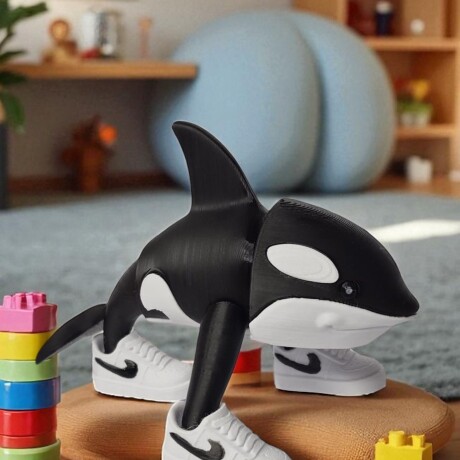 Figuras Articuladas Meme Italiano Brainrot Orcalero Orcalá