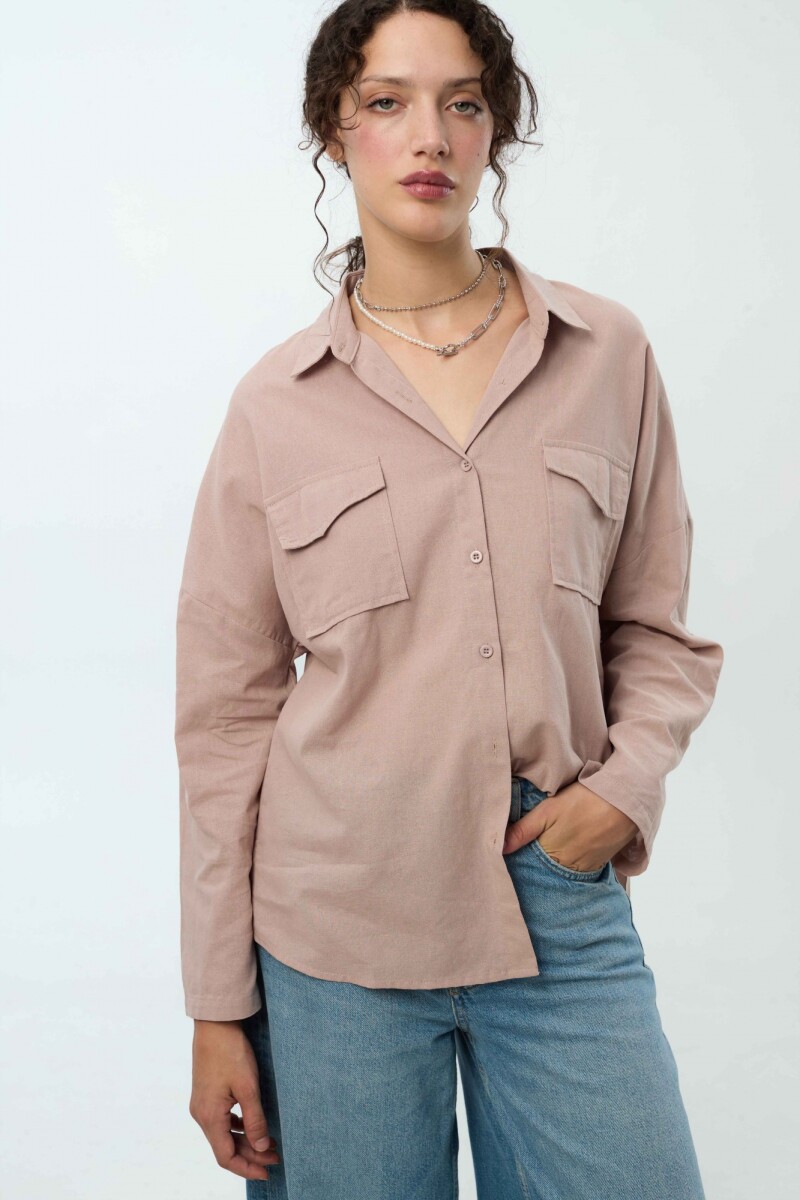 Camisa Jule - Tostado 