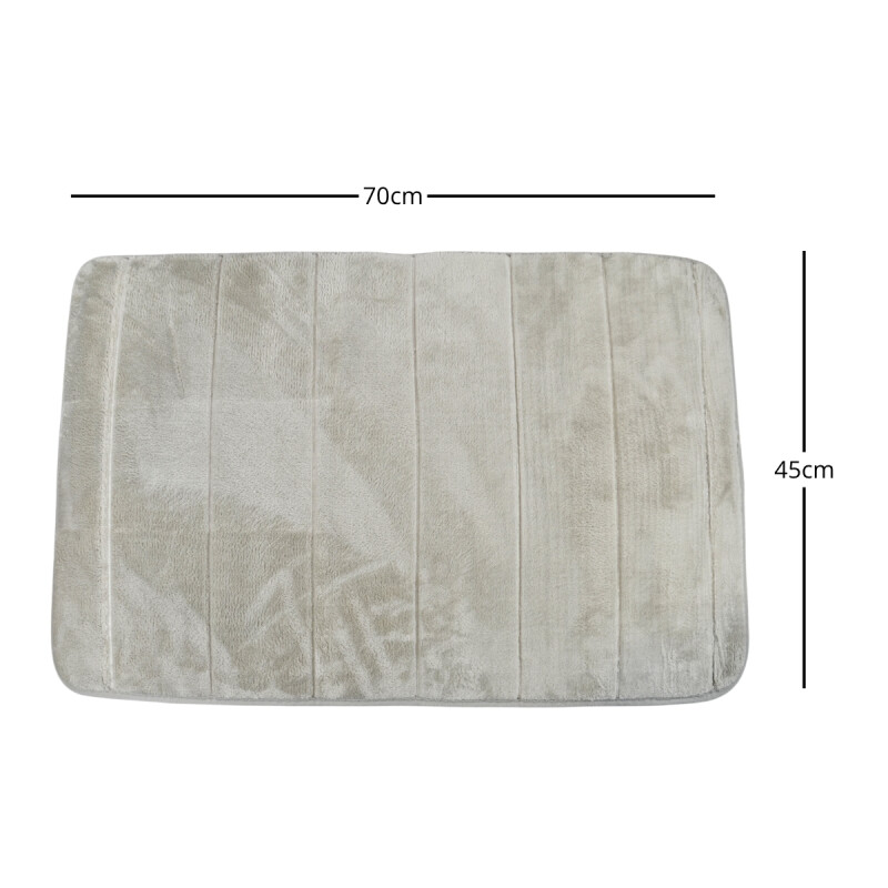 Alfombra de baño soft 45cm x 70cm BEIGE