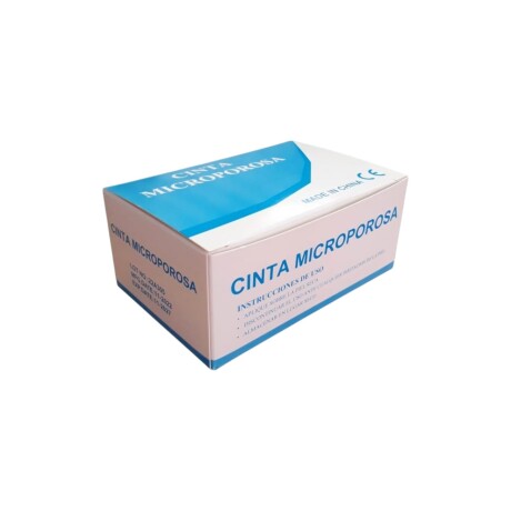 Caja X12 Rollos Cinta Microporosa Sakira 2.5CM X 8M 001