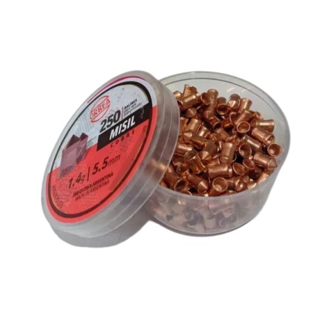 Balines MISIL Cobre cal 5.5 250un 1.4g - ORBEA Balines MISIL Cobre cal 5.5 250un 1.4g - ORBEA