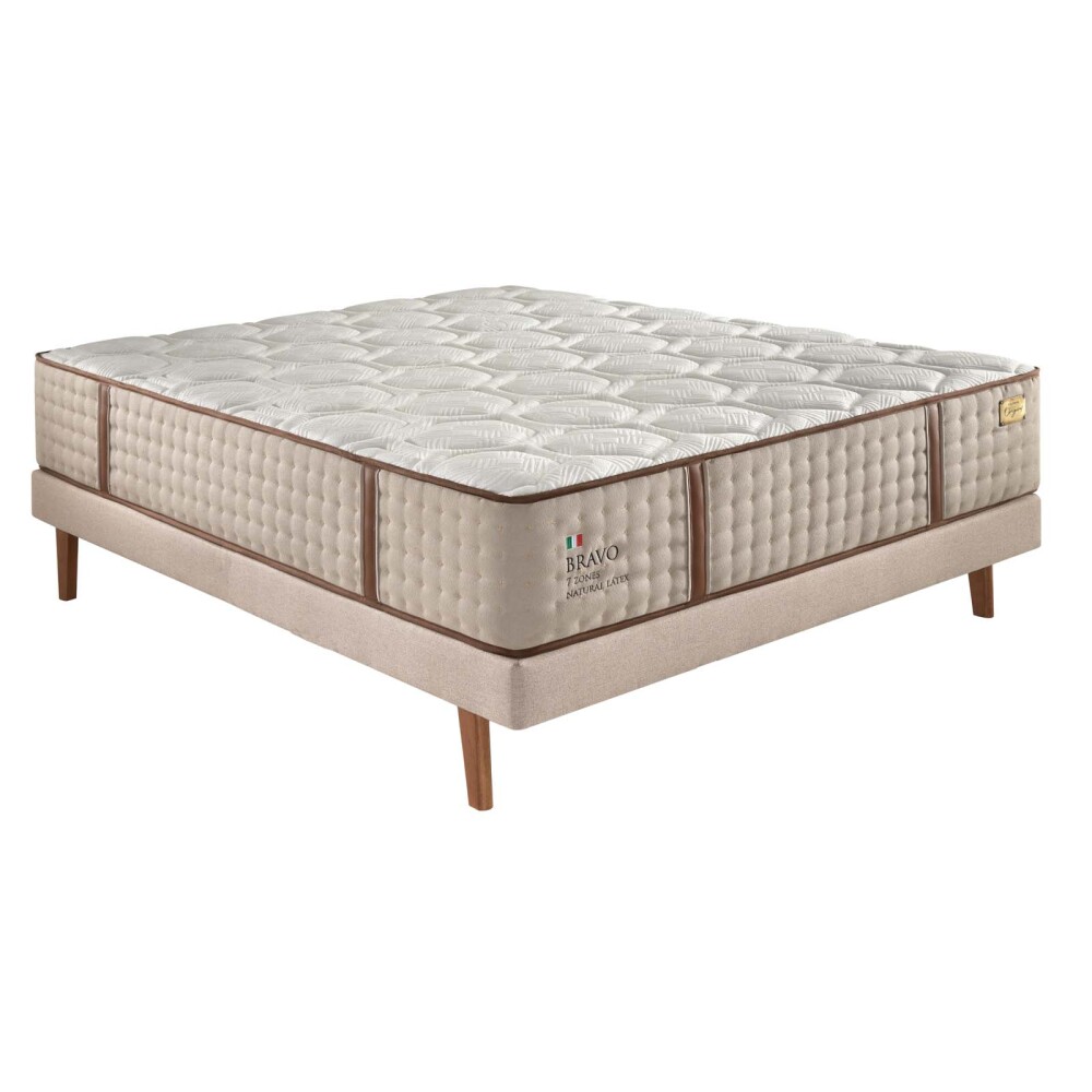 SOMMIER RESORTES BRAVO SUPER KING