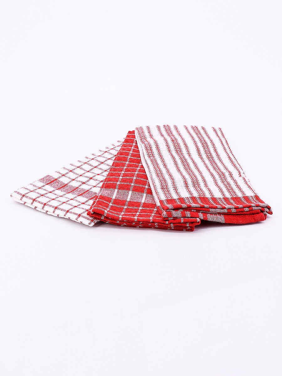 REPASADOR FLAT SET x 3 - ROJO 
