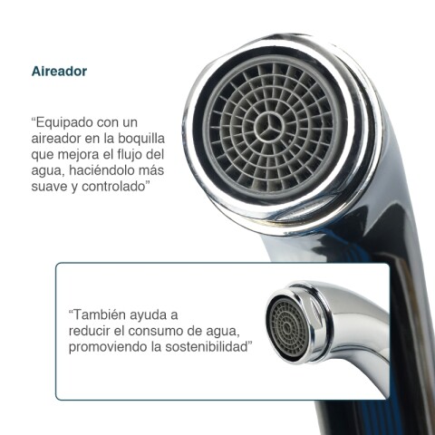 Canilla Grifería De Pared Pico Alto Monocomando de Lavatorio Lavabo o Cocina Mesada Agua Caliente y Fría - LAT Canilla Grifería De Pared Pico Alto Monocomando de Lavatorio Lavabo o Cocina Mesada Agua Caliente y Fría - LAT