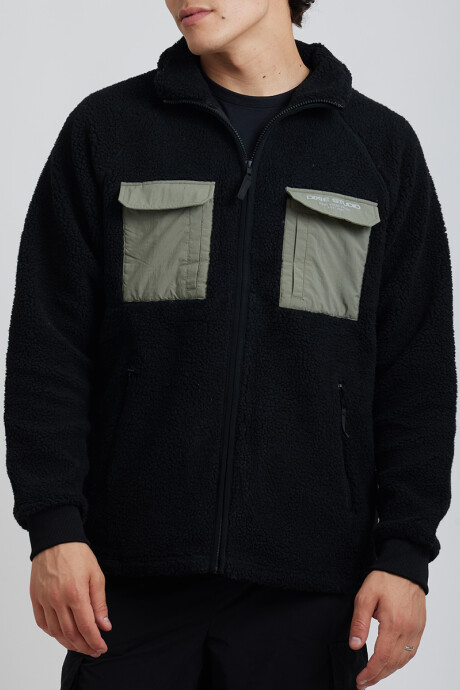 CAMPERA KEIRAN ( SHERPA ) DIXIE Negro