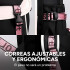 Pack x3 Mochila Kawaii Impermeable Usb Multuso Resistente Variante Color Negro