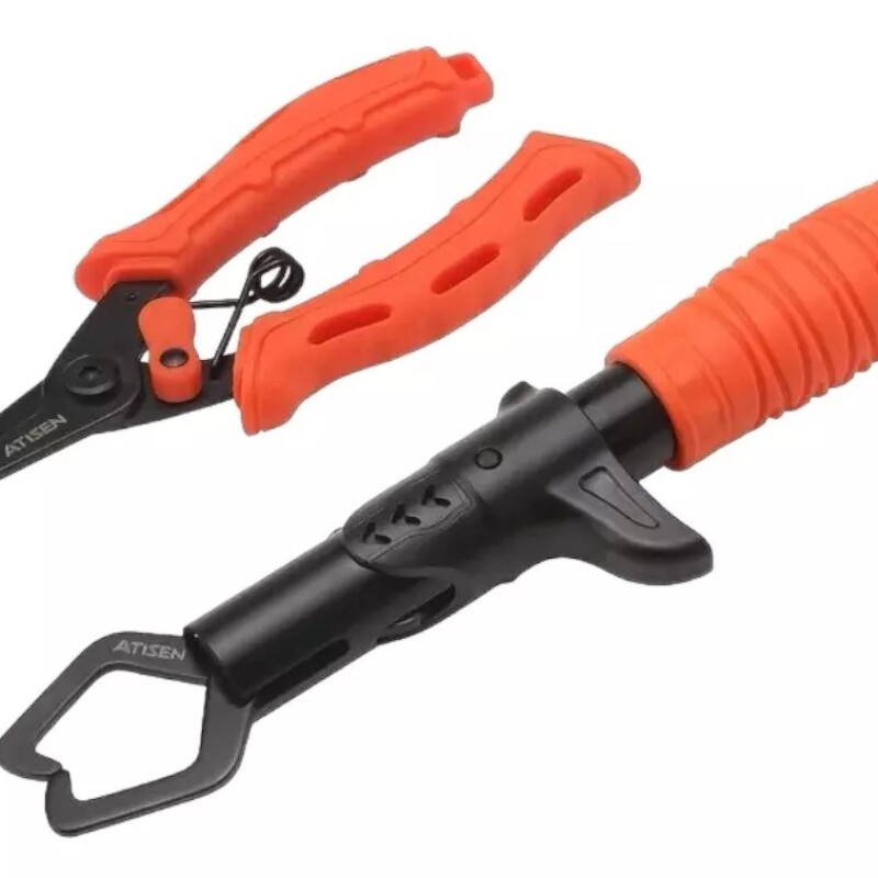 Set Kit De Pesca Pinza + Alicate De Anzuelos Mosquetón Set Kit De Pesca Pinza + Alicate De Anzuelos Mosquetón