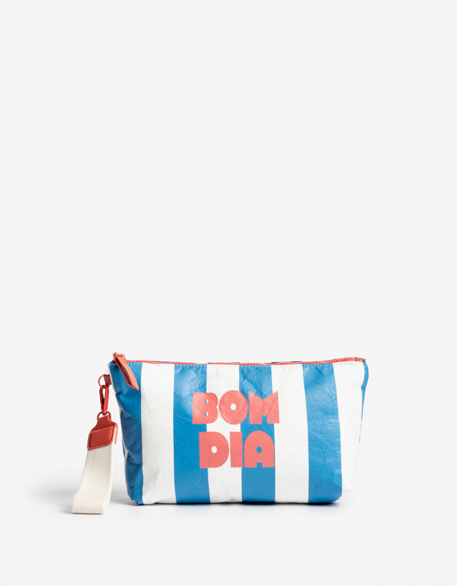 Porta Cosmésticos Estampado Bom Dia 