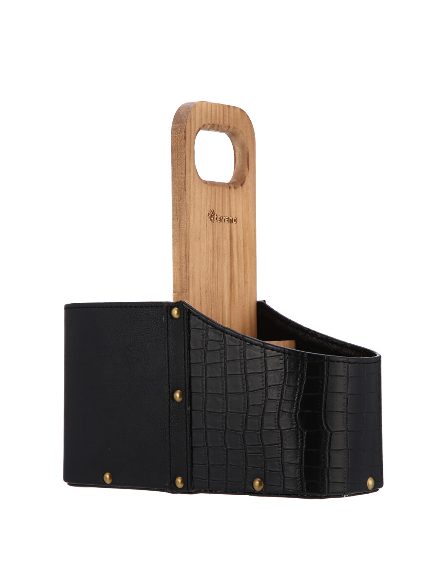 Matera madera combinada Croco - Negro 