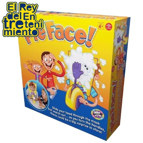 Juego de Mesa Tortazo Pie Face Pastelazo Original Juego de Mesa Tortazo Pie Face Pastelazo Original