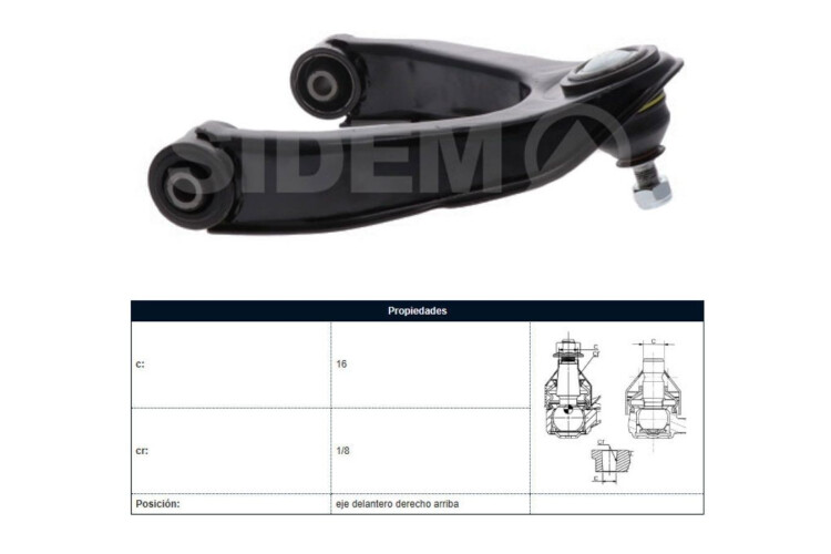 Parilla De Suspension Delantera Nissan D22 98-25 Der Parilla De Suspension Delantera Nissan D22 98-25 Der