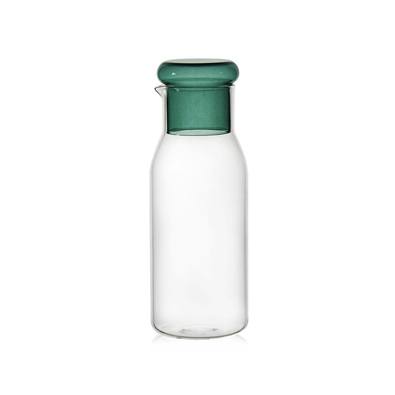 Decantador de Vidrio con Vaso 700ml - Verde Decantador de Vidrio con Vaso 700ml - Verde