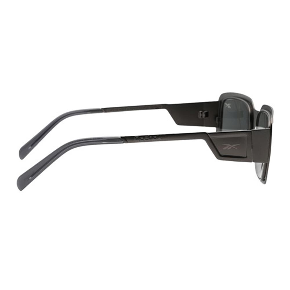 Lentes De Sol De Acero Inoxidable Cuadrado Reebok Ónix/Ónix