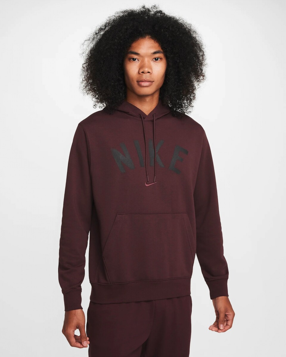 Abrigo Nike Dir-Fit Swoosh Fleece Hood de Hombre - Rojo 