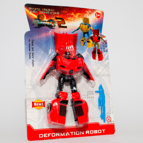 3X2 OUTLET Robot Tranformable En Auto- Blister 21*31cm 3x2 Outlet Robot Tranformable En Auto- Blister 21*31cm