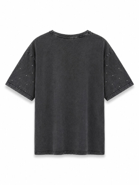 REMERA AURALEN GRIS OSCURO