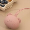 porta chupete pod silicona oso rosa