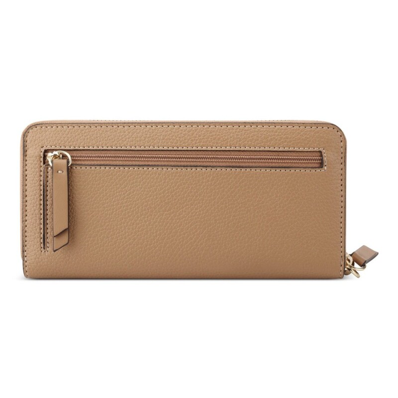 Small Leather Goods Nami Slg Zip Arnd Wrstlt Wllt Dark Camel