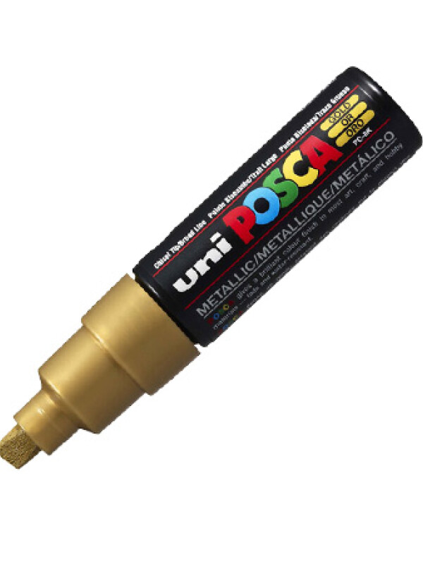 MARCADOR UNI POSCA 8 MM ORO N/A