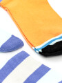 Medias Crew Floreta, Pack X 3 Color Unico