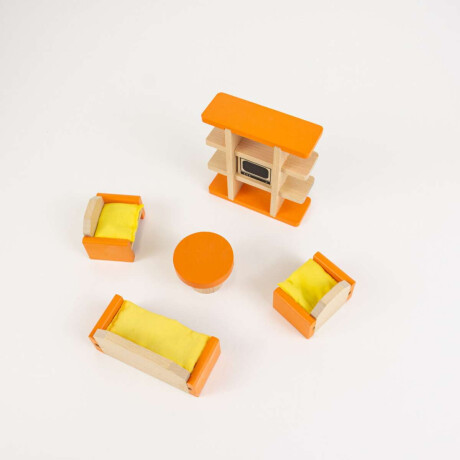 Muebles Juego De Living Size Mini