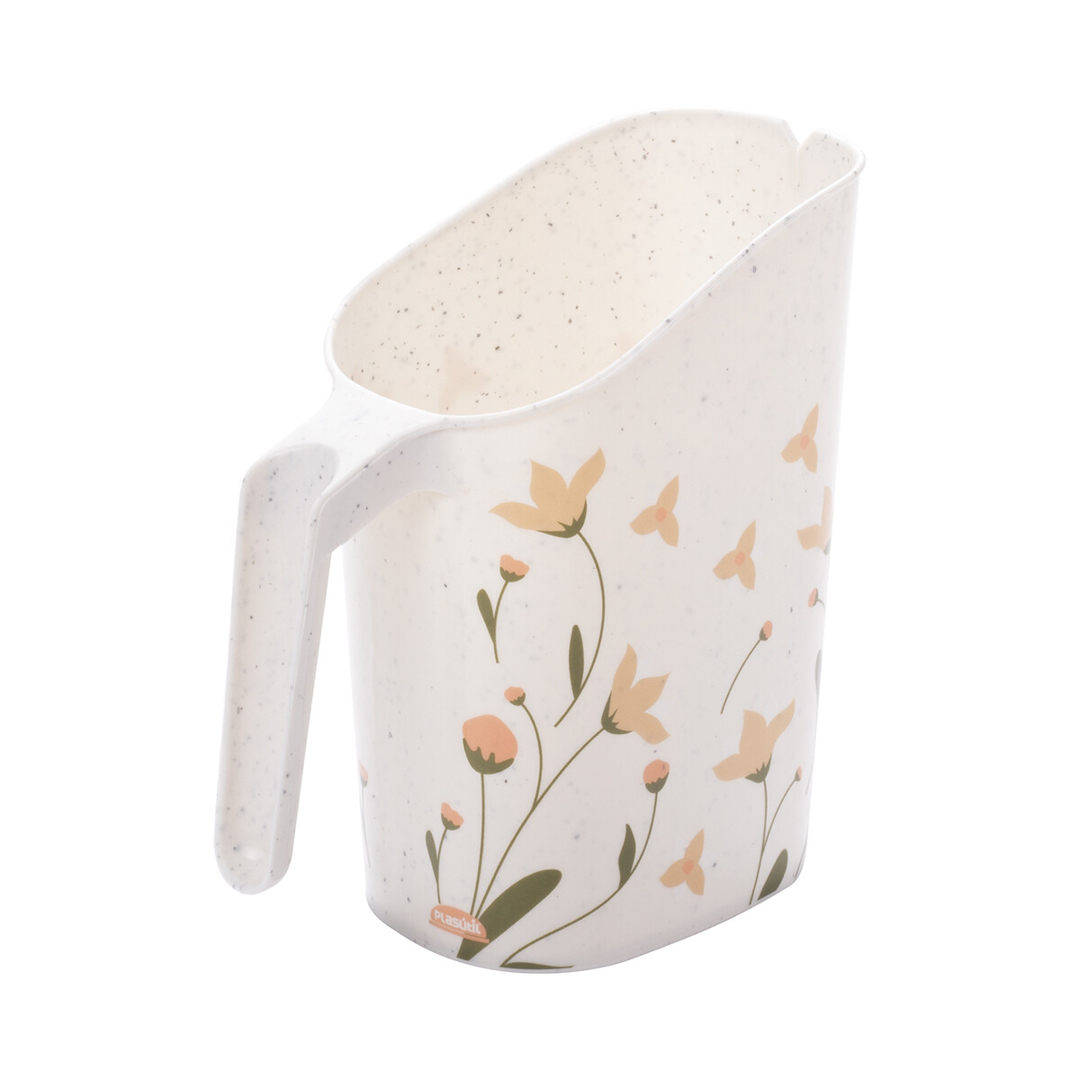Jarra Plástica de Leche Estampado - Flores 