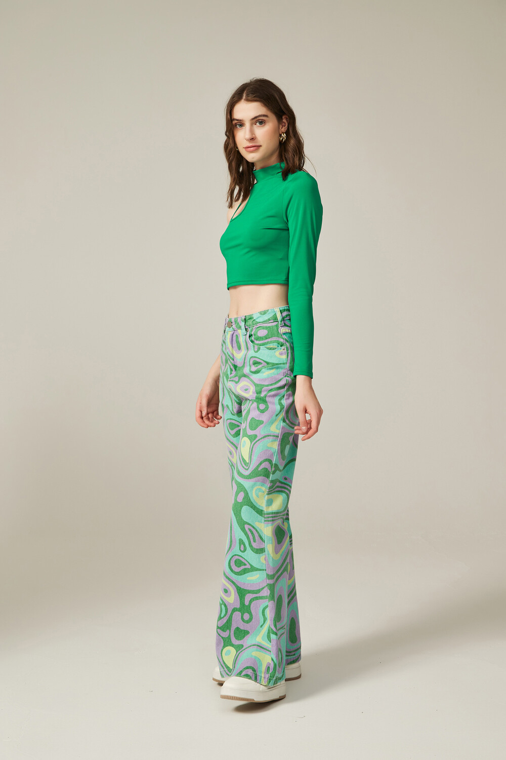 Pantalon Tasnim Estampado 2