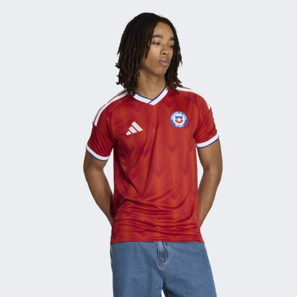 Camiseta Adidas Local Selección Chilena 26 Rojo