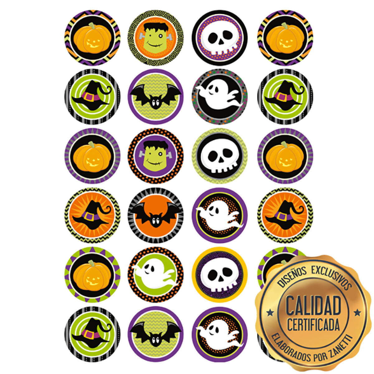 Lámina Monstruo - Mix x24 