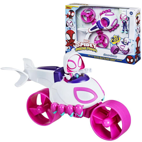 Spidey Vehículo Spiderman+ Muñeco Hasbro Marvel Niños Spidey Vehículo Spiderman+ Muñeco Hasbro Marvel Niños