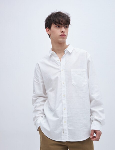 Camisa Salinger Off white