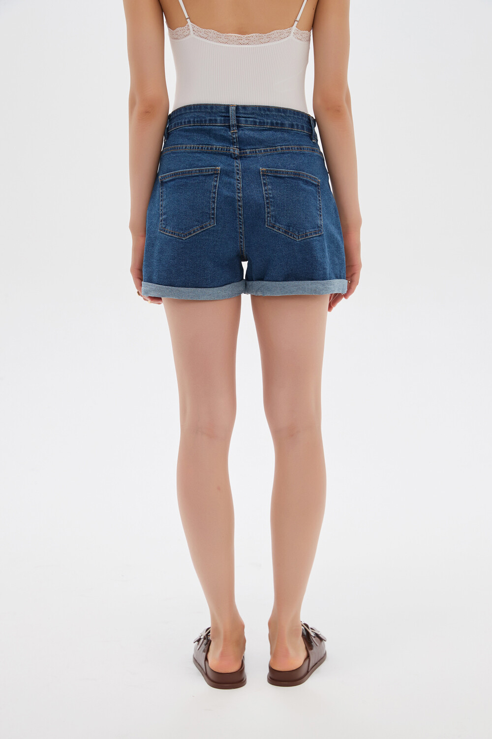 Short Eloide Azul Medio