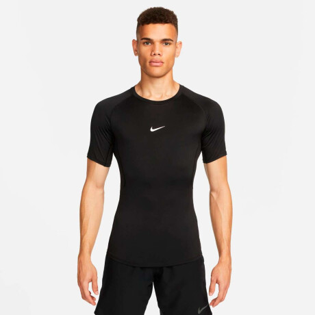 Remera Nike Pro Top de Hombre Negro