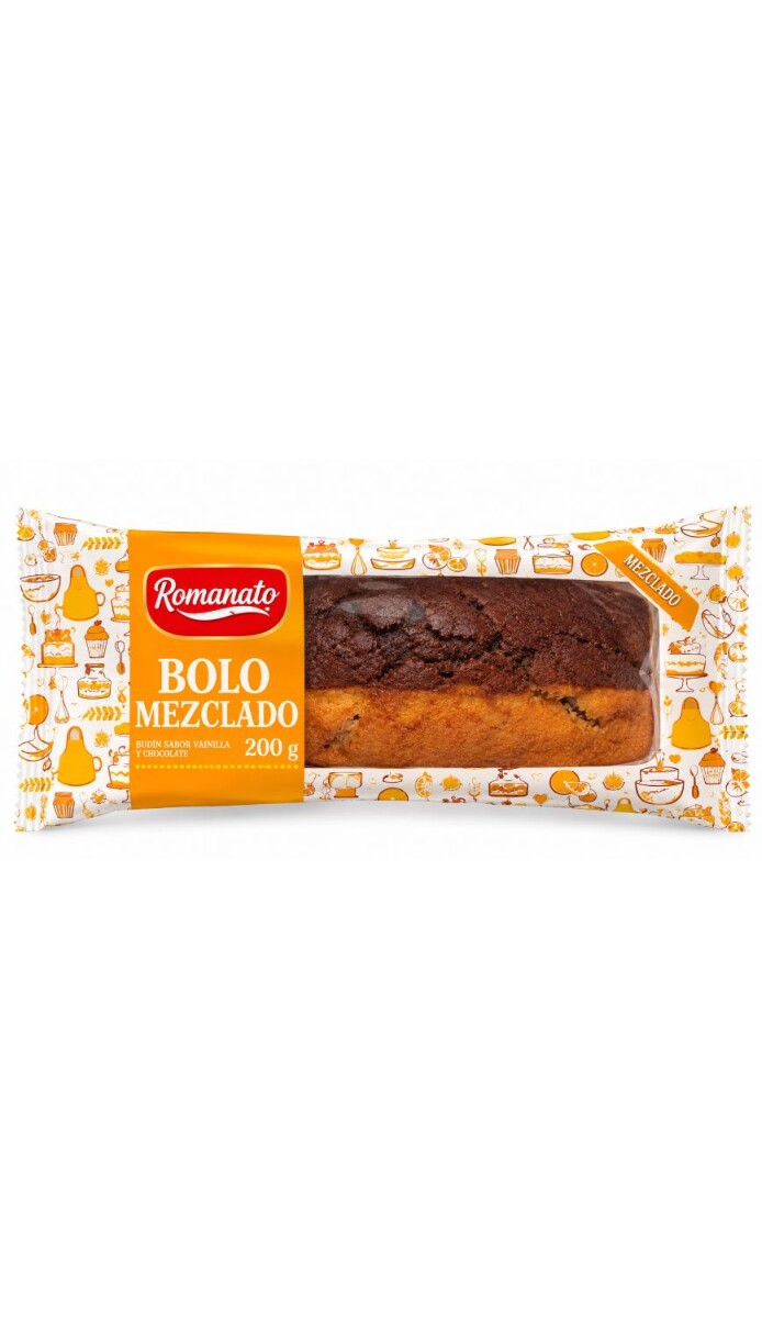 BUDIN ROMANATO 200GRS (GRANDE) MEZCLADO 