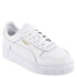 Championes de Mujer Puma Carina Street Blanco - Dorado